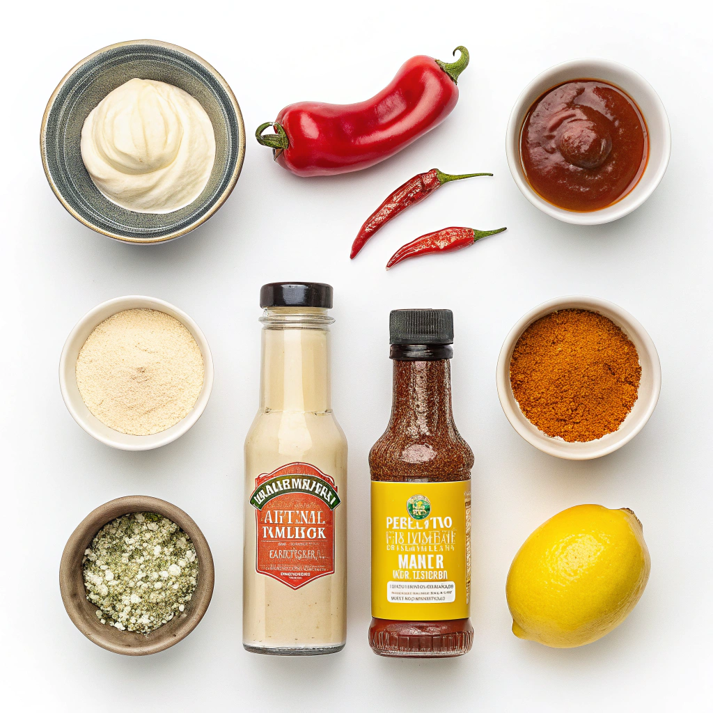 ingredients boom boom sauce